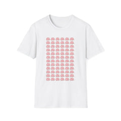 Cute elephant graphics t-shirt in soft cotton showing front design for animal lovers
